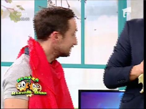 Provocare inedită la Neatza! Răzvan și Dani, la ”Ruleta cu ouă”