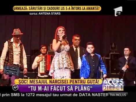 Mesajul Narcisei pentru Nicolae Guță