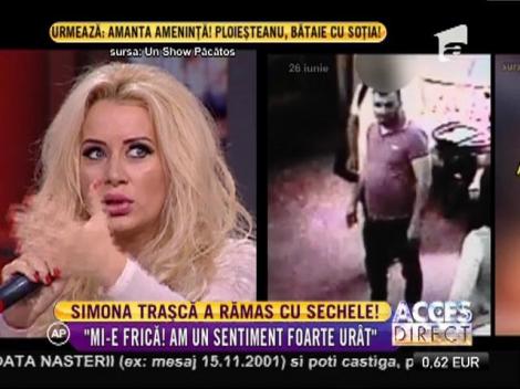 Simona Traşcă a rămas cu sechele după conflictul cu Liviu Guță