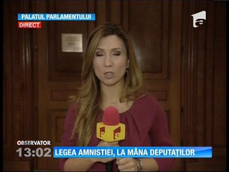 Legea amnistiei şi graţierii, la mâna deputaților