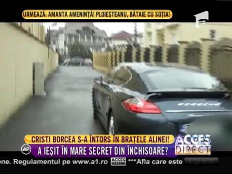 Cristi Borcea s-a întors în brațele Alinei