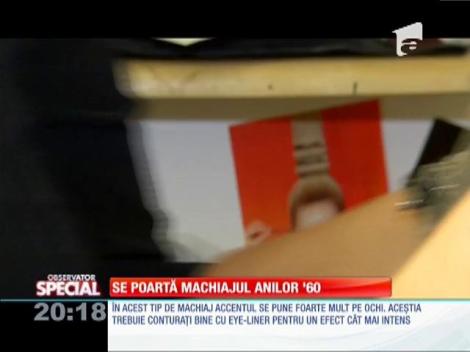 Special! Se poartă machiajul anilor '60