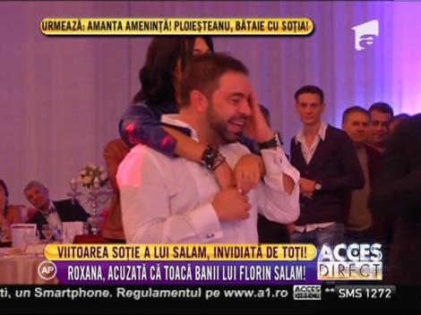 Roxana, acuzată că toacă banii lui Florin Salam