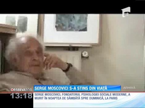 A murit unul dintre cei mai cunoscuţi filosofi de origine română