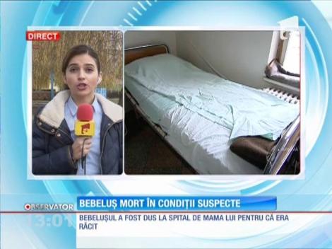 Bebeluş mort în condiţii suspecte