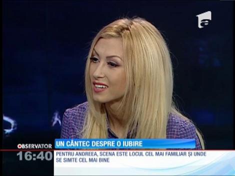 Andreea Bălan, cântec despre o iubire