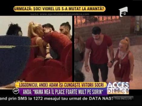 Logodnicul Andei Adam, vizită la viitorii socri