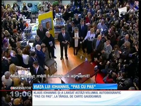 Klaus Iohannis şi-a lansat autobiografia
