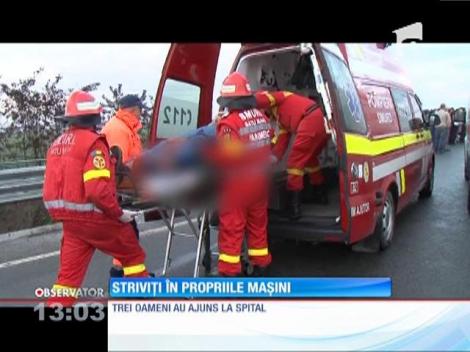 Accident cumplit în Satu Mare