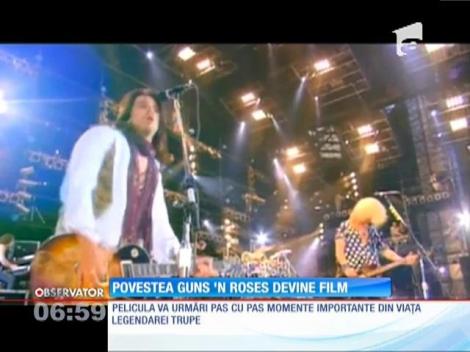 Povestea renumitei formaţii Guns N' Roses va fi transpusă pe marile ecrane