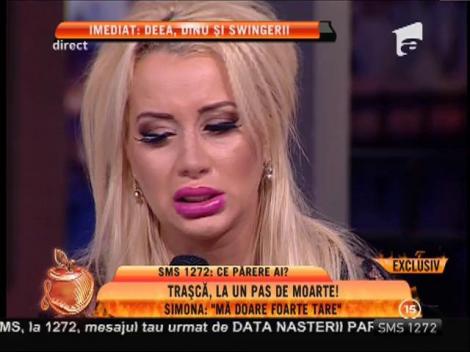 Denisa: Simona Traşcă stă închisă în casă şi săptămâni întregi"