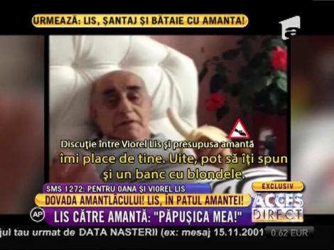 Viorel Lis, filmat în aşternuturile amantei Cristina!