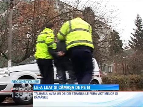 Un tâlhar le fura victimelor cămăşile pe care le purtau