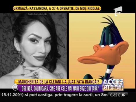 Bianca Drăguşanu şi Margherita de la Clejani se luptă pentru titlul de vedeta cu buzele cele mai mari