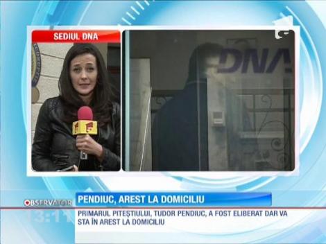 Primarul Piteştiului, Tudor Pendiuc, a fost eliberat din arest
