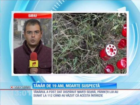 Tânăr de 19 ani, moarte suspectă