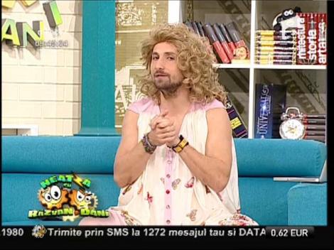 Dani a inventat ”Dansul femeilor gravide”, la Neatza!