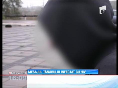 Mesajul tânărului din Năvodari infectat cu HIV