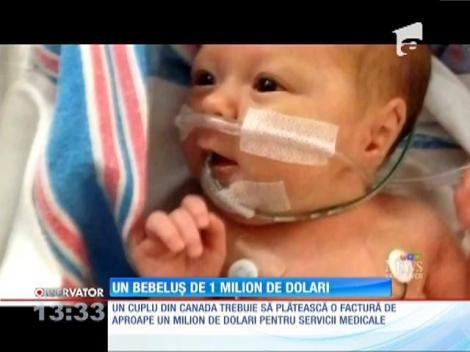 Un bebeluş de 1 milion de dolari