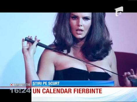 Calendarul cu cele mai frumoase femei ale anului, în curând pe rafturile magazinelor