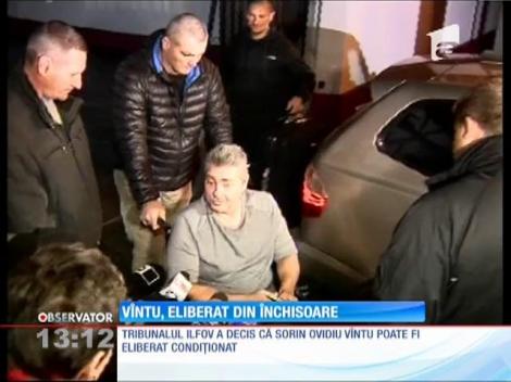 Sorin Ovidiu Vîntu a fost eliberat din închisoare