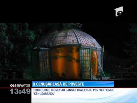 Studiourile Disney au lansat trailer-ul pentru filmul "Cenuşăreasa"