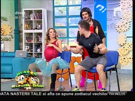 Fitness la Neatza! Set de exerciții pentru gravide!