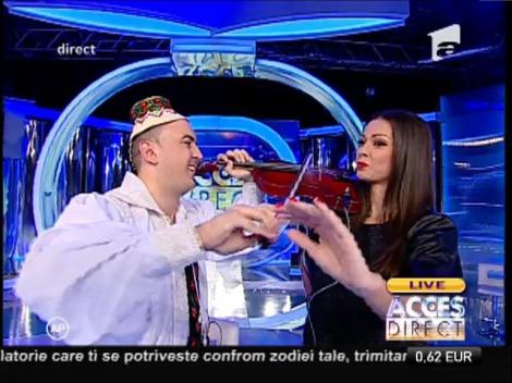 Vasilică Ceterașul vrea în Cartea Recordurilor: ”Am încercat toate pozițiile cu vioara!”