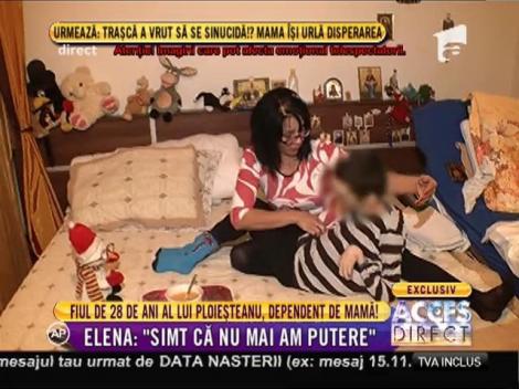 Fiul de 28 de ani al lui Nelu Ploieşteanu, dependent de mama lui!