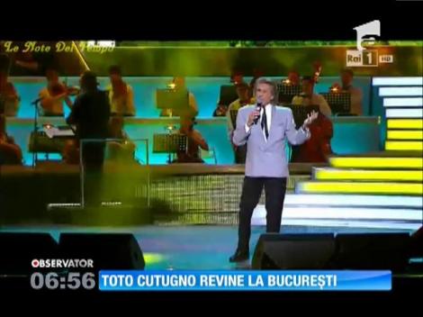 Toto Cutugno revine în București