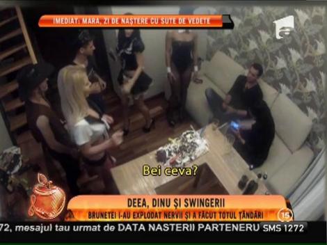 Deea Maxer, atrasă chiar de către soţul ei la o petrecere de swingeri!