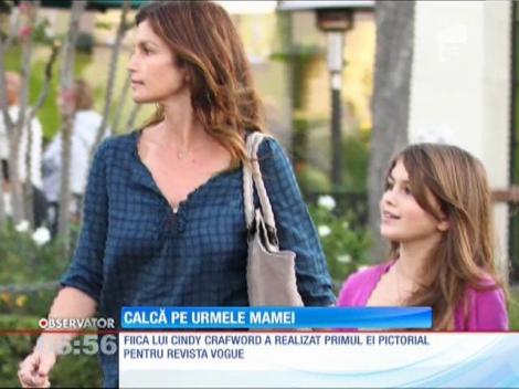 Kaia Gerber calcă pe urmele mamei