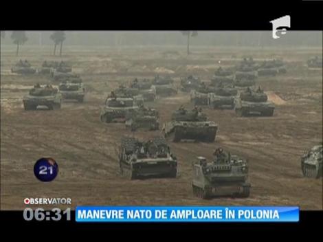 Manevre NATO de amploare în Polonia