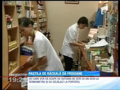 Pastila de răceală dă frisoane