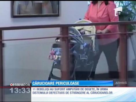 5 milioane de cărucioare pentru bebeluși, retrase de pe piață