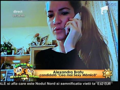 Alexandra Bratu, candidată la "Cea mai Sexy Mămică"