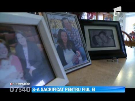 S-a sacrificat pentru fiul ei