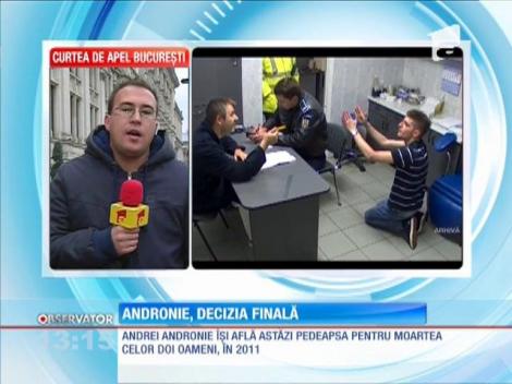Fiul de bancher Andrei Andronie, decizie finală