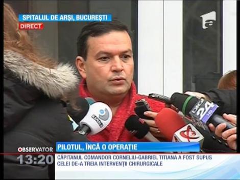 Pilotul elicopterului prăbușit în Sibiu, încă o operație