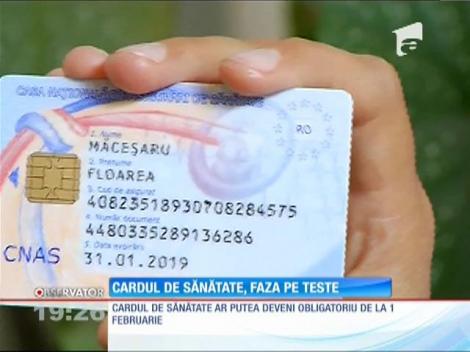 A început oficial testarea cardului de sănătate. Dar, medicii de familie nu şi-au cumpărat încă cititoarele