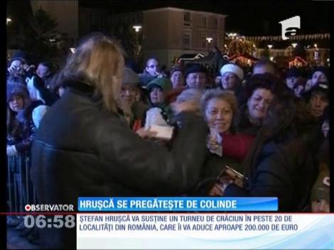 Ştefan Hruşcă va câștiga aproape două sute de mii de euro la colindat!