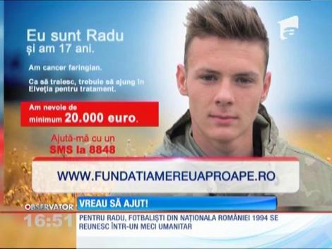Vreau să ajut! Radu are nevoie de ajutor