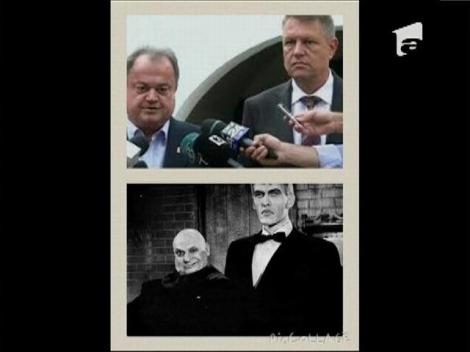 Mircea Badea a descoperit sosia lui Klaus Iohannis!