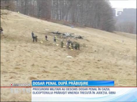 Tragedia aviatică de la Sibiu este cercetată de procurorii militari