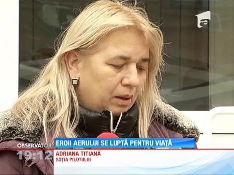 Eroii aerului se luptă pentru viaţă