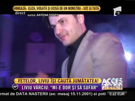 Liviu Vârciu este pregătit să sufere din dragoste!