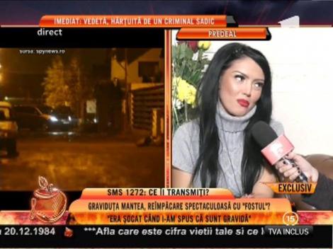 Andreea Mantea: "Eu păstrez sarcina, chiar dacă nu ne împăcăm!"