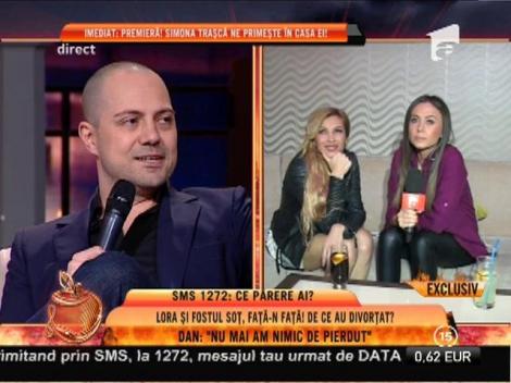 Dan Badea: "Lora nu m-a înşelat cu managerul ei!"