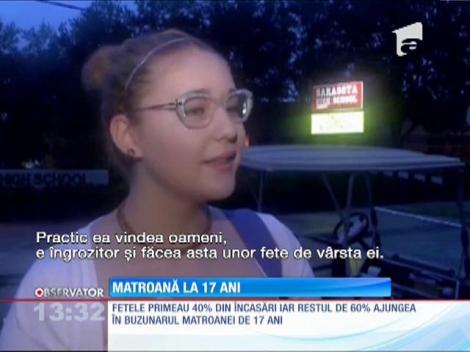 Tânără din Statele Unite, matroană la 17 ani