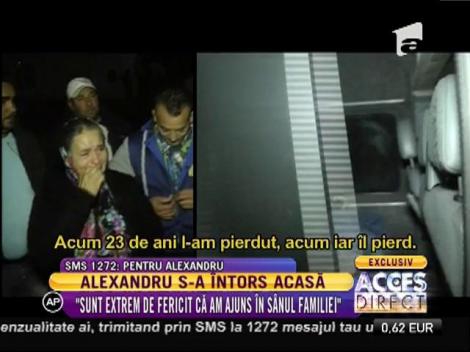 Alexandru s-a întors acasă!